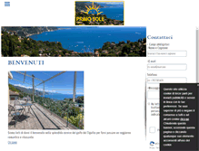 Tablet Screenshot of hotelprimosolerapallo.com